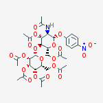 Structure of 4-Nitrophenyl2-acetamido-3,6-di-O-acetyl-4-O-(2,3,4,6-tetra-O-acetyl-b-D-galactopyranosyl)-2-deoxy-b-D-glucopyranoside
