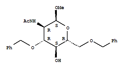 Structure of Methyl2-acetamido-3,6-di-O-benzyl-2-deoxy-a-D-glucopyranoside