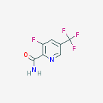 Structure of 3-Fluoro-5-(trifluoromethyl)-2-Pyridinecarboxamide