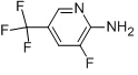 Structure of 2-Amino-3-fluoro-5-(trifluoromethyl)pyridine