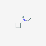 N-ethylCyclobutanamine结构式