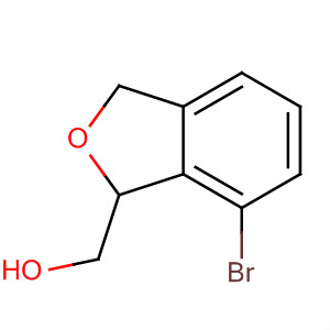 2-Benzofuranmethanol, 7-bromo-2,3-dihydro-结构式