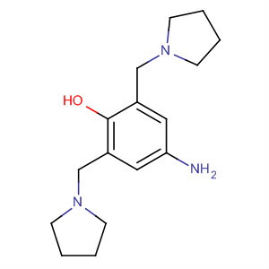 Structure of Phenol, 4-amino-2,6-bis(1-pyrrolidinylmethyl)-