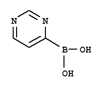 Structure of PYRIMIDIN-4-YLBORONIC ACID