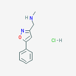 N-METHYL-N-[(5-PHENYLISOXAZOL-3-YL)METHYL]AMINE结构式