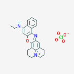 OXAZINE 750 PERCHLORATE结构式