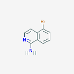 Structure of 5-BROMOISOQUINOLIN-1-AMINE