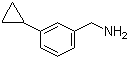 3-环丙基苄胺结构式