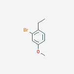 Structure of 2-Bromo-1-ethyl-4-methoxybenzene