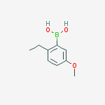 2-Ethyl-5-methoxyphenylboronic acid结构式