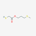 Structure of 3-(Methylsulfanyl)propyl sulfanylacetate