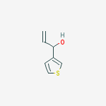 Structure of 1-(thiophen-3-yl)prop-2-en-1-ol