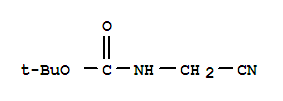 Structure of N-(tert-Butoxycarbonyl)-2-aminoacetonitrile