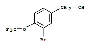 Structure of 3-BROMO-4-(TRIFLUOROMETHOXY)BENZYL ALCOHOL