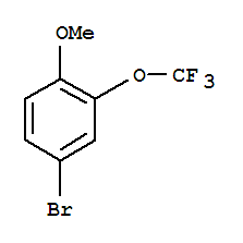 Structure of 4-BROMO-2-(TRIFLUOROMETHOXY)ANISOLE