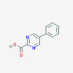 Structure of 5-phenylpyrimidine-2-carboxylic acid
