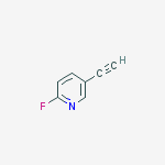 Structure of 5-ethynyl-2-fluoropyridine