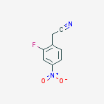 Structure of 2-fluoro-4-nitro-Benzeneacetonitrile