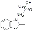 Structure of 2,3-dihydro-2-methyl-1H-indol-1-amine monomethanesulphonate