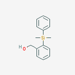2-(Dimethylphenylsilyl)benzyl alcohol结构式