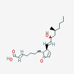 Structure of 7-[(1R,2S)-2-[(1E,3S,5S)-3-Hydroxy-5-Methyl-1-nonenyl]-5-oxo-3-cyclopenten-1-yl]-2-heptenoic Acid