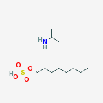 Structure of isopropylammonium octyl sulphate