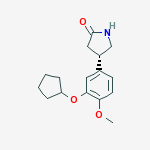 Structure of S- (+)-Rolipram
