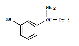 Benzenemethanamine,3-methyl-a-(1-methylethyl)-结构式