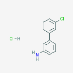 Structure of 3'-Chloro-[1,1'-biphenyl]-3-amine hydrochloride
