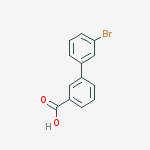 Structure of 3-(3-bromophenyl)benzoic acid