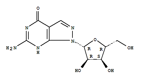 Structure of 6-aminoallopurinol riboside
