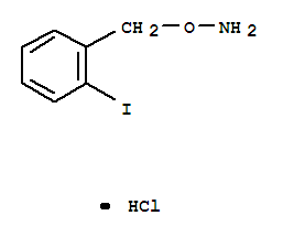 O-[(2-碘苯基)甲基]羟胺盐酸盐结构式