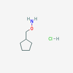 Structure of CYCLOPENTYMETHYL HYDROXYAMINE HYDROCHLORIDE