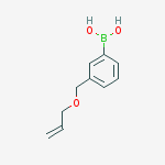 Structure of 3-(ALLYLOXYMETHYL)PHENYLBORONIC ACID