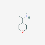 Structure of 1-tetrahydropyran-4-ylethanamine