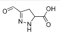 3-forMyl-4,5-dihydro-1H-pyrazole-5-carboxylic acid结构式