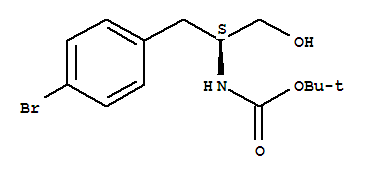 Structure of BOC-L-4-BR-PHENYLALANINOL