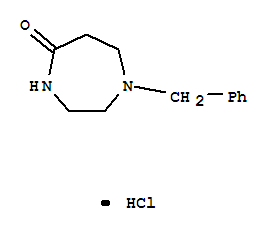 Structure of 1-benzyl-1,4-diazepan-5-one(HCl)