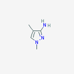 Structure of 1H-PYRAZOL-3-AMINE,1,4-DIMETHYL-