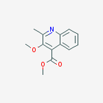 Structure of Methyl 3-methoxy-2-methylquinoline-4-carboxylate