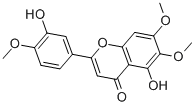 Structure of 3,5-DIHYDROXY-4,6,7-TRIMETHOXYFLAVONE