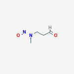 Structure of 3-methylnitrosaminopropionaldehyde