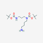 Structure of 1,5-bis-Boc-1,5,10-triazadecane