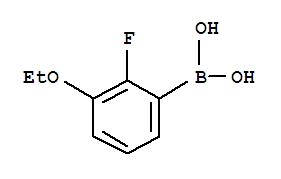 Structure of 3-ETHOXY-2-FLUOROPHENYLBORONIC ACID