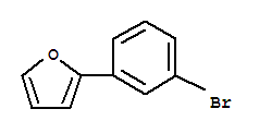 2-(3-BROMOPHENYL)FURAN结构式