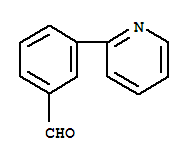 Structure of 3-(2-PYRIDYL)BENZALDEHYDE