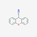 Structure of XANTHENE-9-CARBONITRILE
