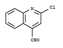 Structure of 2-CHLOROQUINOLINE-4-CARBOXALDEHYDE