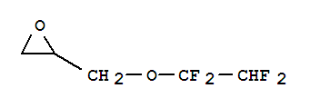 Structure of 2-(1,1,2,2-TETRAFLUOROETHOXYMETHYL)OXIRANE