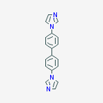 Structure of 4,4'-di(1H-iMidazol-1-yl)-1,1'-biphenyl